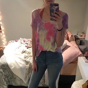 Hollister tie dye shirt